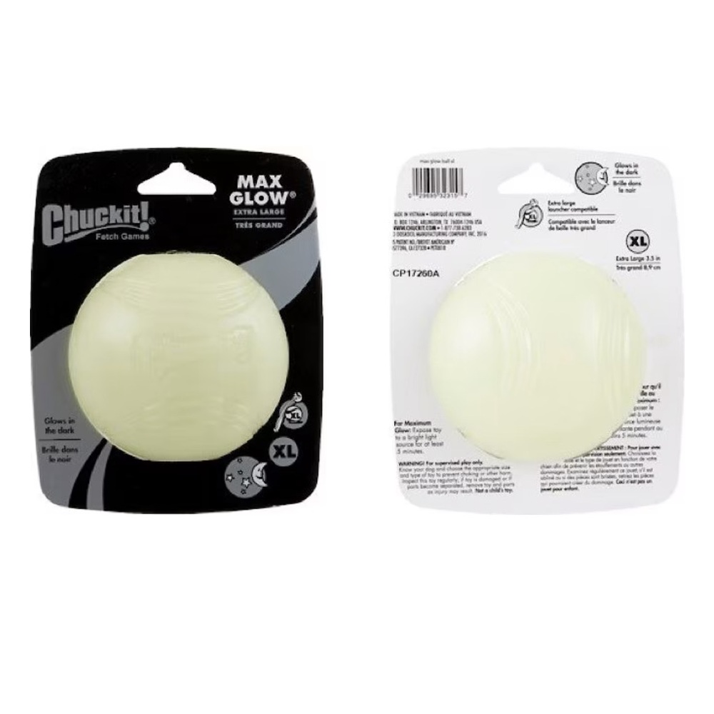 🆕 Chuckit! Max Glow Ball XL